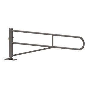 https://www.techni-contact.site/ressources/images/produits/merchandising/barriere-tournante-longueur-3-metres-14332914-1.jpg - Longueur : 3000 mm - Acier Ø 60 mm - Galva ou peint sur galva - Sur platine