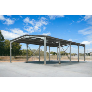 https://www.techni-contact.site/ressources/images/produits/merchandising/batiment-en-kit-400m-hauteur-6m-24714971-1.jpg - Bénéficiez d’un bâtiment en kit de 400m² kit d’une structure galvanisée à chaud. Ce hangar de 6m de haut convient parfaitement à une activité agricole pour stocker vos production et abriter tracteurs, engins et autres machines agricoles.