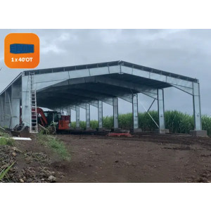 https://www.techni-contact.site/ressources/images/produits/merchandising/batiment-galvanise-430m-zone-venteuse-51612827-1.jpg - Choisissez cet hangar 430 m² répondant aux normes des régions venteuses. Ses 48m de longueur et sa superficie offrent un grand espace de stockage au meilleur rapport qualité/prix du marché.