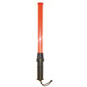 Bâton lumineux rouge clignotant - Longueur : 52 cm dont 33 cm du lumière