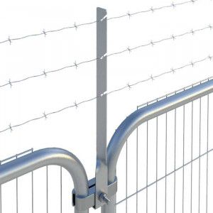 Bavolet de sécurité - Bavolet adaptable sur clôture de chantier