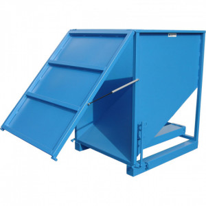 https://www.techni-contact.site/ressources/images/produits/merchandising/benne-a-fond-incline-1-000-l-51146626-1.jpg - Charge maxi : 1 000 kg - Dimensions hors tout :1298 x 1120 x 1433
