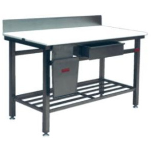 Billot inox - Table de travail en inox simple ou sur mesure