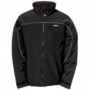 Blouson de protection léger noir  - Tailles : S , M , L , XL et  2XL -  Matière : Flexshell 94 % polyester, 6 % Spandex