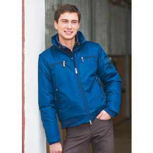 Blouson équitation pour homme - Matière extérieure Oxford résistante en effet de couleur 2 tons