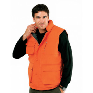 Bodywarmer personnalisé sans manches S à XXL - Bodywarmer personnalisé sans manches  microfibre