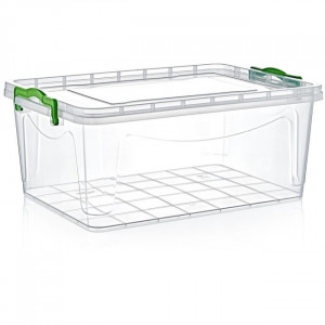 Boîte de rangement plastique polyvalente  - Matière : Polypropylène - Volume : de 1.5 L