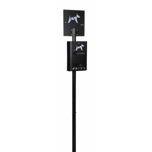 https://www.techni-contact.site/ressources/images/produits/merchandising/borne-de-proprete-canine-sur-poteau-a-enfouir-hygeca-47795361-1.jpg - Dim. (L x l x H) : 315 x 175 x 2280 mm – Acier poudré – 4 Coloris