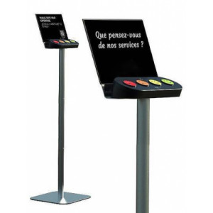 https://www.techni-contact.site/ressources/images/produits/merchandising/borne-de-sondage-sur-pied-a-4-smileys-autonomie-1-an-hauteur-105-cm-61182722-1.jpg - Autonomie 1 an - Hauteur : 105 cm