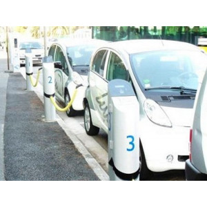 Borne recharge voiture électrique interactive - Utilisation sur voiries ou parking privé