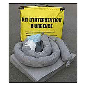 Boudin absorbant pour hydrocarbure en liège - Capacité d'absorption : 378 ou 420 litres/sac