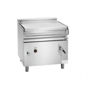 Braisière électrique pour cuisson contenance 80 litres - Dimensions poêle : L 798 x P 570 x H 200 mm 