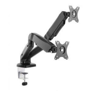 https://www.techni-contact.site/ressources/images/produits/merchandising/bras-articule-pour-2-ecrans-92762529-1.jpg - Angle de pivotement : -90° à 90°
Angle d'inclinaison : -45° à 90°