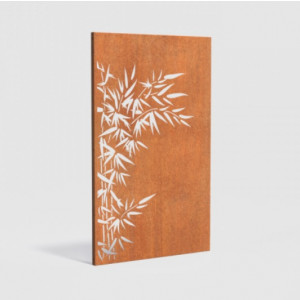 https://www.techni-contact.site/ressources/images/produits/merchandising/brise-vue-naturel-en-acier-corten-67675251-1.jpg - Dimension (L x E x H) : 110 x 5 x 180 cm