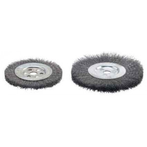 Brosse circulaire 1 rang avec alésage - Diamètres extérieurs : 100 - 150 ou 200 mm