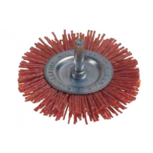 Brosse circulaire en nylon - Diamètres disponibles  : de 75 à 150 mm