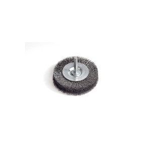 Brosse circulaire sur tige 3 rangs - Diamètres corps : de 50 à 125 mm - Lot de 10