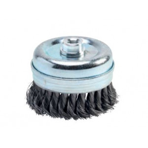 Brosse forme coupe avec alésage M14 - Diamètres corps : de 65 à 120 mm