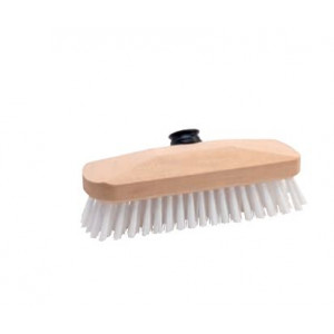 Brosse lave pont - Garnissage : Fibres polypropylène blanc ou jaune S.35