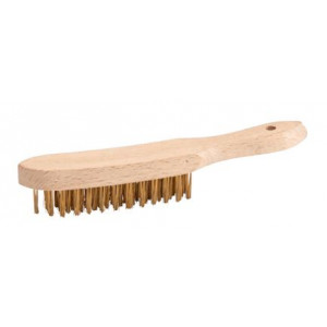 Brosse métallique à manche standard - Dim supports (L x l) : 280 x 30 / 280 x 35 ou 280 x 40 mm