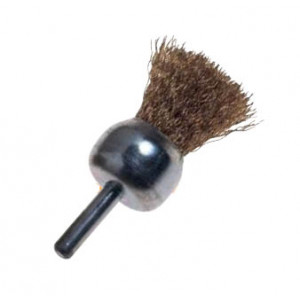 Brosse métallique pinceau - Diamètre  : 25 mm