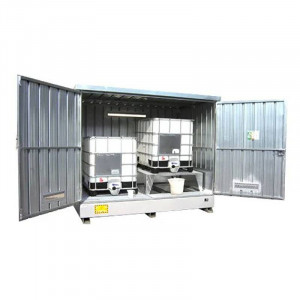 https://www.techni-contact.site/ressources/images/produits/merchandising/bungalow-de-stockage-en-acier-pour-produits-dangereux-deee-dms-23248273-1.jpg - Structure : Acier galvanisé, mécano-soudé