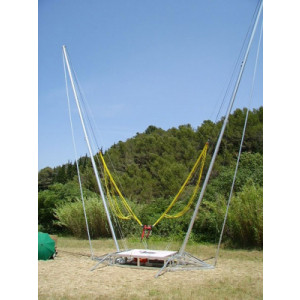 Bungee ejection - Hauteur max d'éjection 18 m