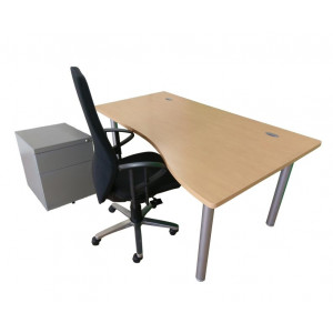 Bureau vague d'occasion - Longueur bureau : 160 cm