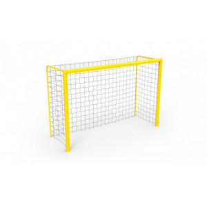 But de sandball - Aluminium - Dimensions :3 x 2 m - Coloris : Jaune