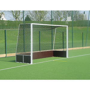 But hockey sur gazon - Buts 3,66 m x 2,14 m - aluminium - compétition
