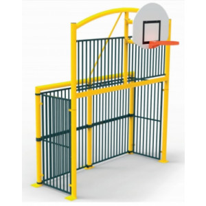 But multi-sports Foot Hand Basket - Dimensions du but : 3 x 2 m