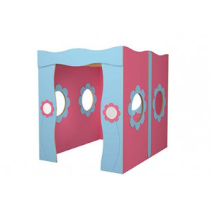 Cabane jeux d'imitation crèche - L1650 mm x H1750 mm x P2000 mm