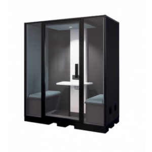 https://www.techni-contact.site/ressources/images/produits/merchandising/cabine-acoustique-industrie-2-personnes-37342265-1.jpg - 2 places - Adaptée pour l'industrie - Connectivité - Performance Acoustique - Personnalisation Intégrale