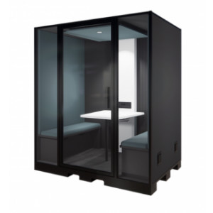 https://www.techni-contact.site/ressources/images/produits/merchandising/cabine-acoustique-industrie-4-personnes-61799348-1.jpg - 4 places - Adaptée pour l'industrie - Connectivité - Performance Acoustique - Personnalisation Intégrale