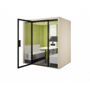 https://www.techni-contact.site/ressources/images/produits/merchandising/cabine-acoustique-quattro-made-in-france-12197954-1.jpg - 4 places - Connectivité - Performance Acoustique - Personnalisation Intégrale