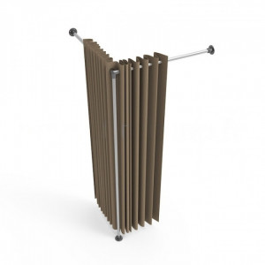 https://www.techni-contact.site/ressources/images/produits/merchandising/cabine-d-essayage-en-coin-47731421-1.jpg - Type de tube : Ø B 34 mm en acier galvanisé
