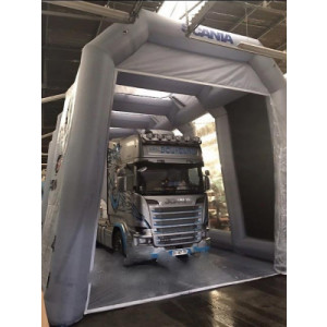Cabine de peinture gonflable poids lourd et bus - Cabine de peinture gonflable Poids Lourd et Bus