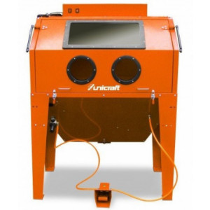 Cabine de sablage 360 l - Consommation d'air  : 400 - 800 l/min