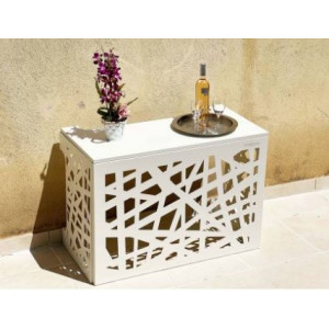 https://www.techni-contact.site/ressources/images/produits/merchandising/cache-climatisation-amazonian-aluminium-beige-11426445-1.jpg - 100% aluminium