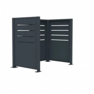 https://www.techni-contact.site/ressources/images/produits/merchandising/cache-conteneur-poubelle-en-metal-1600-x-1450-mm-23131144-1.jpg - Composition : 2 panneaux latéraux - Vendu en lot de 3