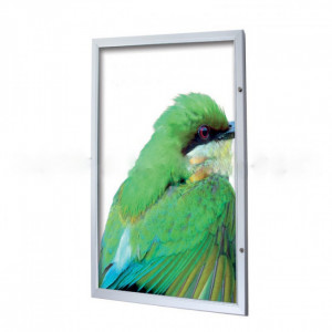 Cadre d’affichage clic clac aluminium - Plusieurs formats disponibles - Simple face