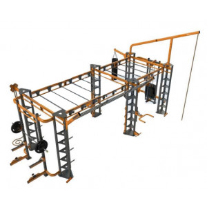 Cage crossfit professionnelle - Dimensions : Longueur 292 cm  - Largeur 273 cm