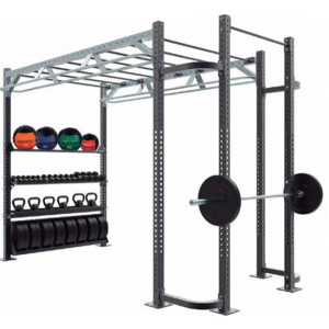 Cage d'entrainement crossfit - Dimensions L x l x H : 3000 x 1800 x 2750 mm