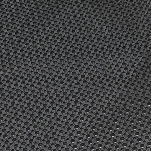 Tapis de sol industriel  - Caillebotis en caoutchouc pour entrées publiques