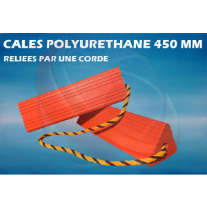 Cale avion en polyuréthane - Pour A300/310/320, MD80 et avions de taille moyenne