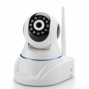 Caméra de surveillance sans fil IP-HD - Connexion caméra à distance via ordinateur, smartphone