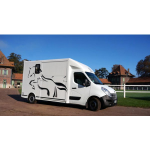 Camion chevaux - Esthétique tendance et luxueuse