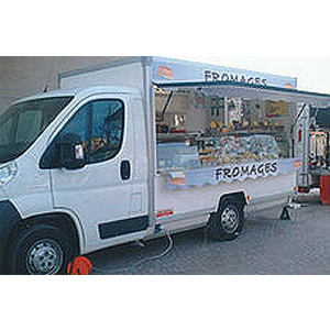 Camion magasin fromager sur mesure - Epaisseur du pavillon : 40 mm