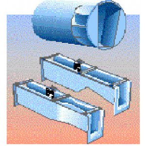 Canaux venturi - Canaux venturi seuils jaugeurs contraflux