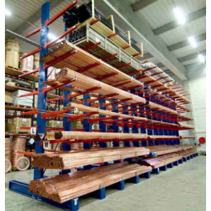 Cantilever charges longues - Capacité : 50 à 2500 kg par bras de stockage